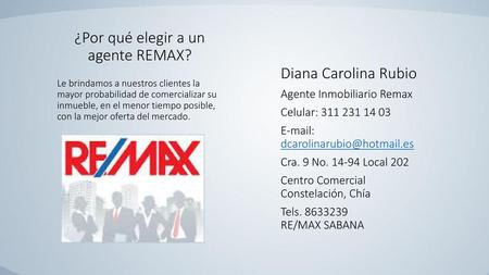 ¿Por qué elegir a un agente REMAX?