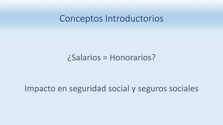 Conceptos Introductorios