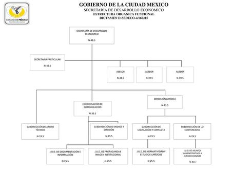 GOBIERNO DE LA CIUDAD MEXICO ESTRUCTURA ORGANICA FUNCIONAL