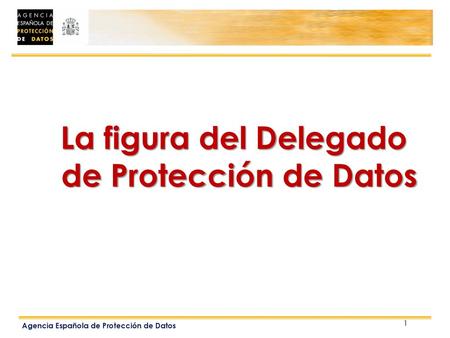 La figura del Delegado de Protección de Datos
