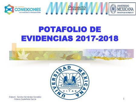 POTAFOLIO DE EVIDENCIAS