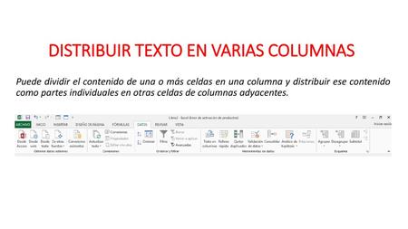 DISTRIBUIR TEXTO EN VARIAS COLUMNAS