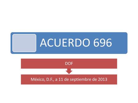 México, D.F., a 11 de septiembre de 2013