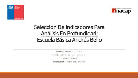 Becario: Daniel Maya Rojas Curso: Gestión de la Información