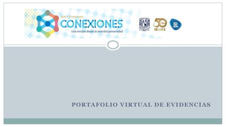 Portafolio virtual de evidencias