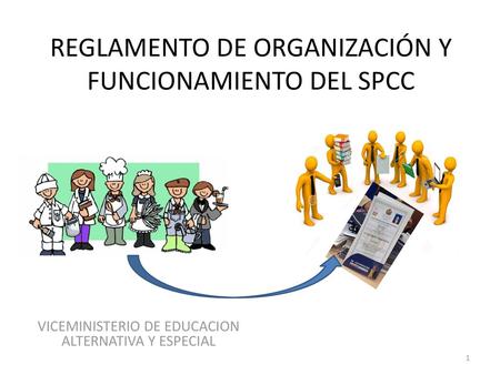 REGLAMENTO DE ORGANIZACIÓN Y FUNCIONAMIENTO DEL SPCC