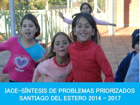 IACE-SÍNTESIS DE PROBLEMAS PRIORIZADOS