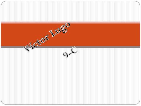 Víctor Lugo 9-C.
