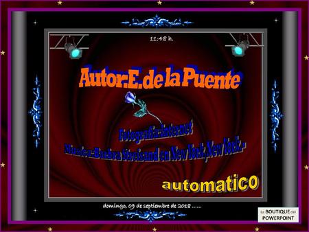 domingo, 09 de septiembre de 2018 ……