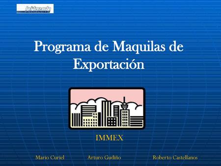 Programa de Maquilas de Exportación