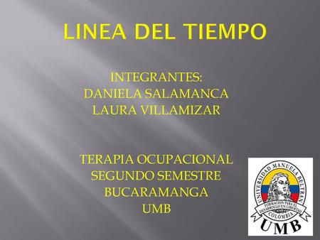LINEA DEL TIEMPO INTEGRANTES: DANIELA SALAMANCA LAURA VILLAMIZAR