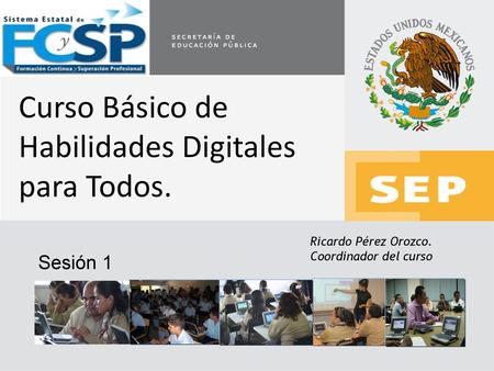 Curso Básico de Habilidades Digitales para Todos.