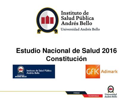 Estudio Nacional de Salud 2016