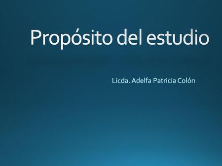 Licda. Adelfa Patricia Colón