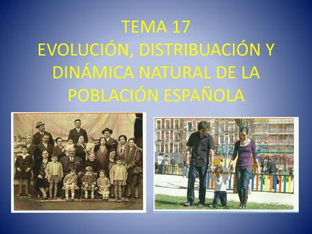LAS FUENTES DEMOGRÁFICAS