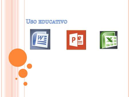 Uso educativo.