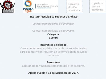Instituto Tecnológico Superior de Atlixco