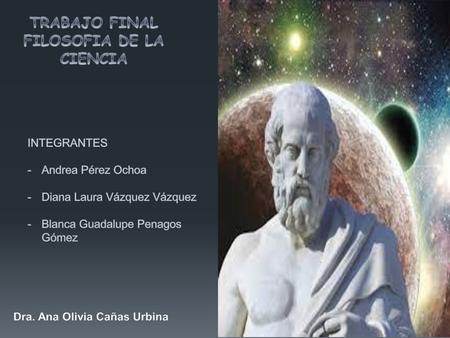 FILOSOFIA DE LA CIENCIA