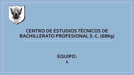 Centro de Estudios Técnicos de Bachillerato Profesional S. C