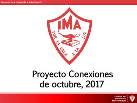Proyecto Conexiones de octubre, 2017