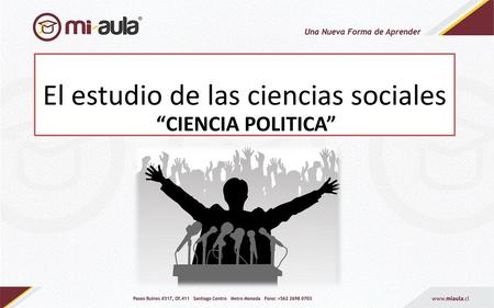 El estudio de las ciencias sociales
