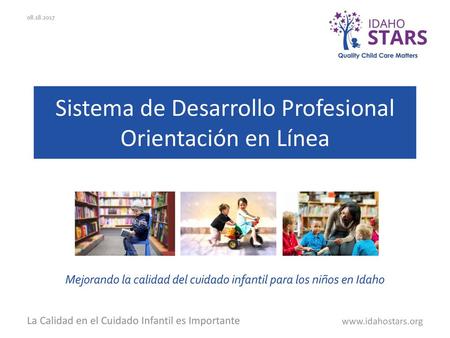 Sistema de Desarrollo Profesional Orientación en Línea