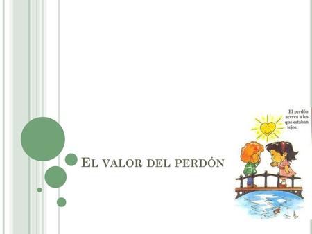 El valor del perdón.
