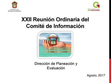 xxii Reunión Ordinaria del Comité de Información