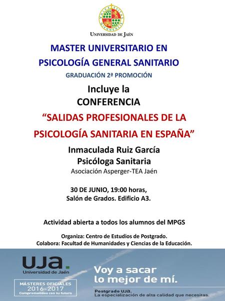 “SALIDAS PROFESIONALES DE LA PSICOLOGÍA SANITARIA EN ESPAÑA”