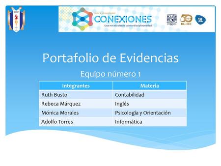 Portafolio de Evidencias