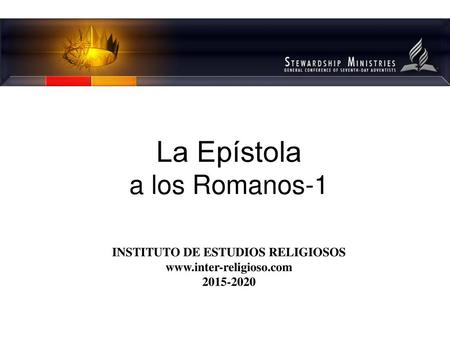 INSTITUTO DE ESTUDIOS RELIGIOSOS