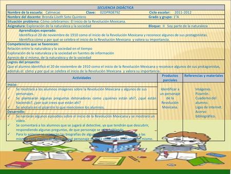 Referencias y materiales