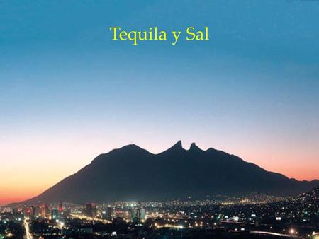 Tequila y Sal.