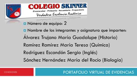 Portafolio virtual de evidencias