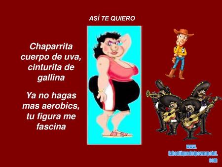 Chaparrita cuerpo de uva, cinturita de gallina