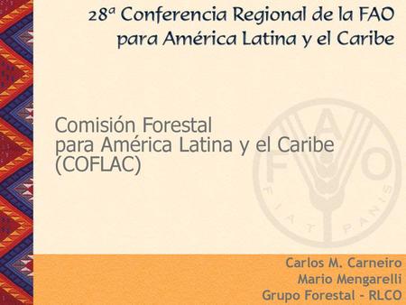 para América Latina y el Caribe (COFLAC)