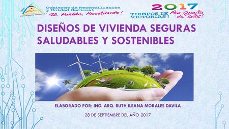 DISEÑOS DE VIVIENDA SEGURAS SALUDABLES Y Sostenibles