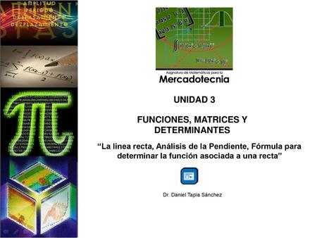 FUNCIONES, MATRICES Y DETERMINANTES