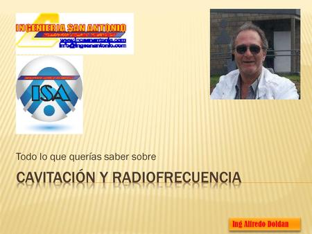 Cavitación y radiofrecuencia