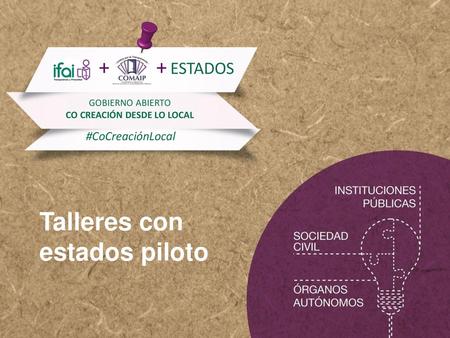 CO CREACIÓN DESDE LO LOCAL