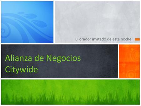 Alianza de Negocios Citywide