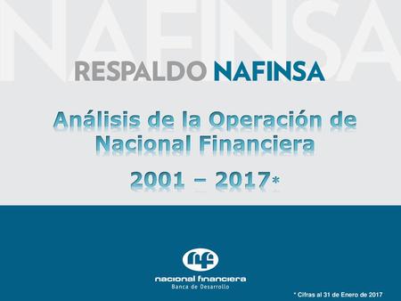 Análisis de la Operación de Nacional Financiera