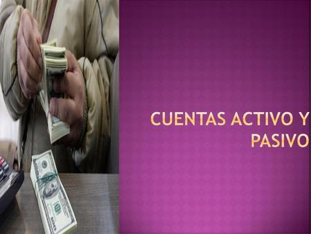 Cuentas activo y pasivo