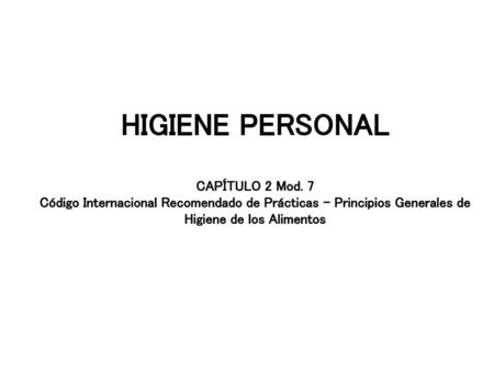 HIGIENE PERSONAL CAPÍTULO 2 Mod