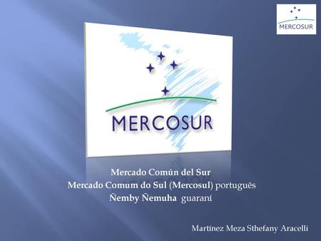 Mercado Comum do Sul (Mercosul) português