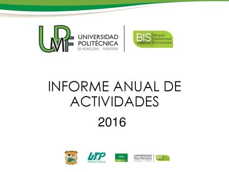 INFORME ANUAL DE ACTIVIDADES