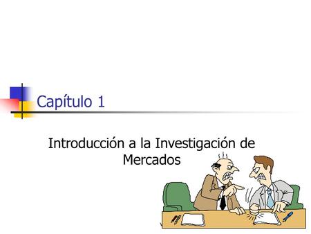 Introducción a la Investigación de Mercados