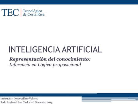 INTELIGENCIA ARTIFICIAL