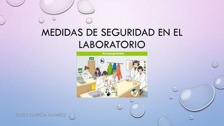 Medidas de seguridad en el laboratorio