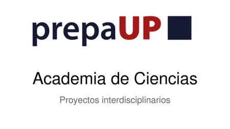Proyectos interdisciplinarios